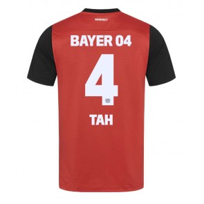 Bayer Leverkusen Jonathan Tah #4 Domaci Dres 2024-25 Kratak Rukavima